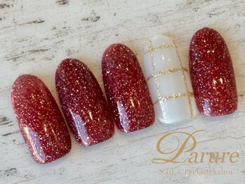 定額A 赤 チェック