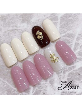 ネイルズアジュール アピタ新潟西店(Nailz Azur)/ハンド　定額デザインAコース