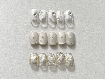 フィロンネイル たまプラーザ店(filonnail)の写真/周りに褒められるニュアンスデザイン多数。毎月フォトギャラ更新中*細部の質感/奥行きにこだわるアートを。