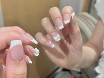 アクト アイラッシュ ネイル 表参道(ACT)の写真/女子に人気のモテ可愛ネイルをご提案♪韓国ネイルなどを中心に大人かわいいデザインが人気☆

