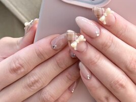 チェックネイル