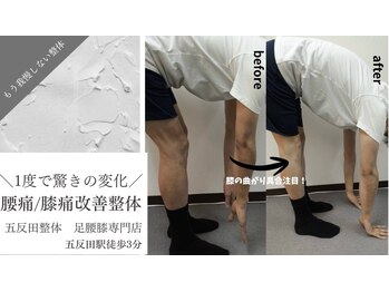 五反田整体 身体改善整体院/長い間苦しんだ腰痛が１度で変化