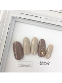 ◆シンプルアクセサリーネイル◆