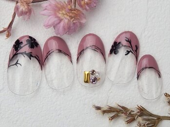 ネイルズガッシュ 武蔵小山店(NAILsGUSH)/*アンティーク・フラワー*