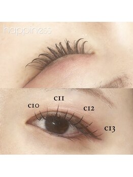 ハピネス(HAPPINESS)/LEDエクステ140本