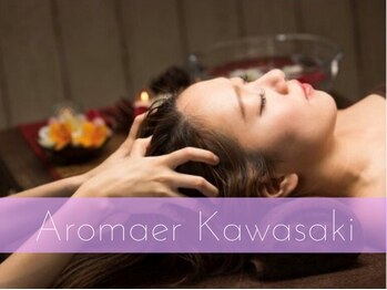 アロマー 川崎店の写真/【首肩のコリを濃厚アロマでほぐす！】頭痛・眼精疲労にもおすすめです◎お疲れの体を芯からほぐします♪