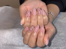 チェックネイル