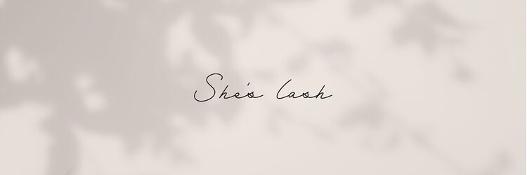 シーズラッシュ 渋谷店(She's lash)のサロンヘッダー