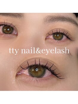 ティーネイルアンドアイラッシュ(tty)/エクステタレ目デザイン