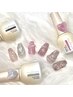 【ハンド】【最新色 マグネットネイル】6500円