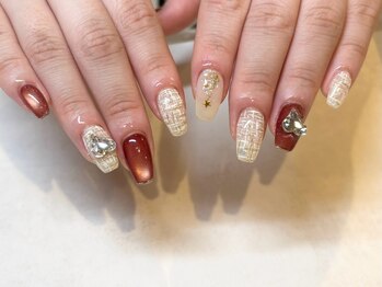 ジョイエ(joie)の写真/【SNS話題の韓国ネイル☆】丁寧なカウンセリングと高い再現度が人気の秘密☆貴方の理想の指先を叶えます♪