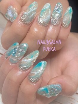 プッカ(Pukka)/やり放題スカルプデザインネイル