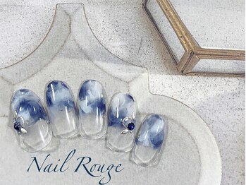ネイルルージュ(Nail Rouge)/マーブルネイル★ハンドジェル