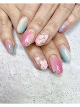 ネイルサロン ビューティーマジック 川口店/春ネイル