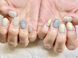 水滴ネイル【Mi75】