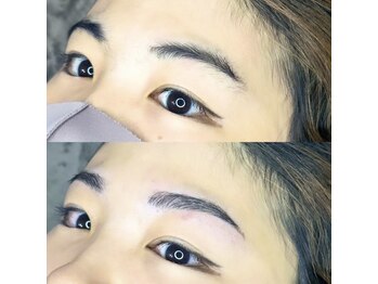 ボス ブロウ 天白店(BOSS BROW)/【レディース眉毛】before after