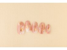 エムスラッシュ ネイル センター北店(M.SLASH)/ニュアンスマーブル