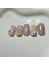 エミュ(emu)/yuna定額design 2本アート ¥8800