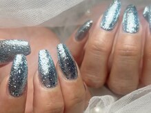 ジョアネイル(JOA Nail)/ワンカラー/ラメ/青