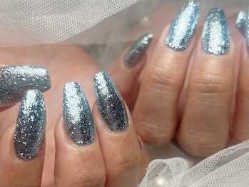 ジョアネイル(JOA Nail)/ワンカラー/ラメ/青