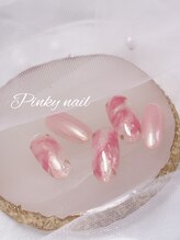 ピンキーネイル(Pinky nail)/8月定額デザイン