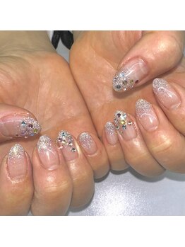 サランネイル(sarang nail.)/ラメグラ