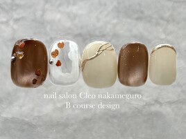 【2月】ブラウンニュアンス