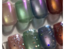 ニパーセントバイセンシスタジオ ネイル(2% by Sensi Studio)の雰囲気（韓国nail・nuance nailに相性間ぴったりのmagが豊富です）