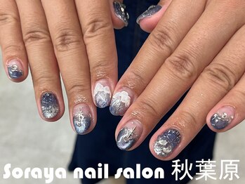 ソラヤ(Soraya)/秋葉原/推し活ネイル/3Dアート
