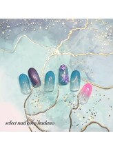 セレクトネイル ココ 秦野店(SELECT NAIL COCO)/5&6月ハンド　あじさい　