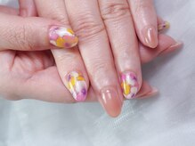 フォー(for)の雰囲気（当店人気No.1デザインパンジーネイル！）