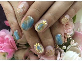1 ターコイズネイル