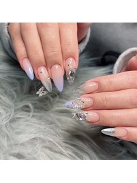 グラデーションネイル♪