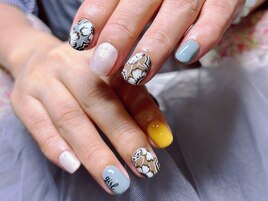 手描きアートネイル