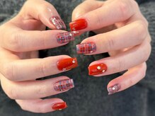 シェリーラメール 池袋店(cherie la mer)/チェックネイル