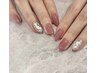 【Hand 自爪】2本埋め尽くしネイル　¥5980