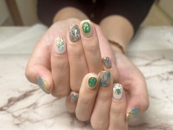 アンジュ(Ange)の写真/■定額¥5500~サンプル100種■[ジェルキャンぺ-ン]100種¥5500/400種¥6000と豊富■ジェル(オフ込)１カラ¥4500