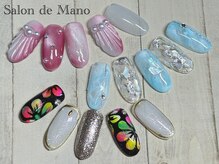 サロンドマーノ(Salon de Mano)の雰囲気（月替り☆キャンペーンネイル♪写真：オフ込み定額6800円）
