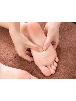 足つぼを刺激したい