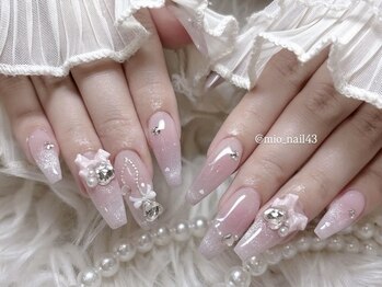 リンドネイル バイ モカ アンド ララ(Lind nail by moca and LaLa)/【mio】ガーリーネイル