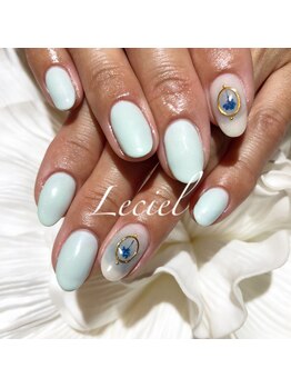 ルシエル(LeCiel)/シンプルオフィスネイル
