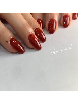 リノ ネイル(Rino nail)/ボルドーワンカラー