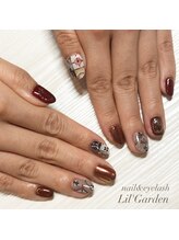 リルガーデン 新宿南口(Lil' Garden)/タイルネイル×三日月