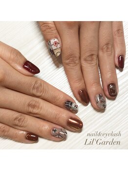 リルガーデン 新宿南口(Lil' Garden)/タイルネイル×三日月