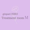 ギンパリ ヒロ トリートメントルーム エム(ginpari HIRO Treatment room M)ロゴ
