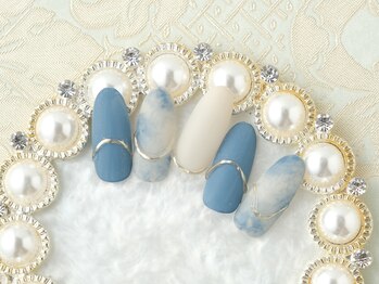 サロン ドゥ ル シエル(salon de Le ciel)/タイダイ*大理石nail