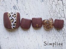 シンプリー 吉祥寺店(Simpliee by Procare nail)/【フット】定額ネイル￥7900