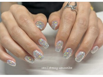 キャンアイドレッシー 上野芝店(Can I Dressy)/【hand】one color