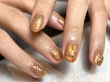 ラクネイル 浦和店(raku nail)/オーロラぷっくりネイル
