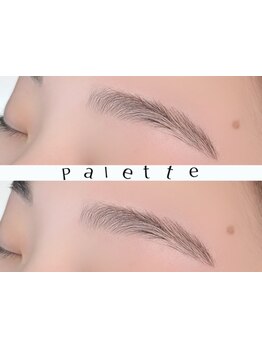 アイブロウメニューがあるサロン